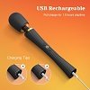 Tracy's Dog Wand Vibrator, Aσύρματος Κλειτοριδικός Δονητής, Black