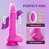 Tracy’s Dog JeliVoy Realistic Dildo 23.5cm, Remote Control, Thrusting & Heating Function, Rose