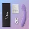 Tracy's Dog G-Vibe, Finger Shaped Silicone G-Spot Vibrator, Taro Purple