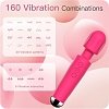 SMD Vibrator Wand, Ασύρματος Κλειτοριδικός δονητής, 20 Vibrations & 8 intensities, Pink