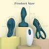 Tracy's Dog Maxikit Couples Vibe Set, Vibrating Cock Ring, Panty Vibrator & Butt Plug with Bullet, Green