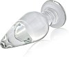 SMD Luxxaa Glass Butt Plug, Πρωκτική Σφήνα M 11.5cm, Transparent