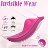 SMD Mini Wearable Clit Vibrator, Wireless Use with Controller, 12 Vibrating Modes, Pink