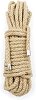 SMD Bow Tie 10m., Hemp Rope with Metal Tip, BDSM Tie Rope Cotton, Skin Color