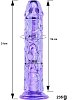 SMD Vanguard, Realistic Dildo 21cm Ρεαλιστικό Dildo με Βεντούζα, Purple / Clear