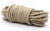 SMD Bow Tie 5m., Hemp Rope with Metal Tip, BDSM Tie Rope Cotton, Skin Color