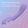 Tracy's Dog G-Vibe, Finger Shaped Silicone G-Spot Vibrator, Taro Purple