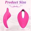SMD Mini Wearable Clit Vibrator, Wireless Use with Controller, 12 Vibrating Modes, Pink