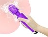 SMD Vibrator Wand, Ασύρματος Κλειτοριδικός δονητής, 20 Vibrations & 8 intensities, Purple
