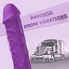 SMD Jumper Pocket, Realistic Vibrator Dildo 18cm Ρεαλιστικός Δονητής, Purple