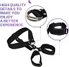 SMD Bound & Helpless, BDSM Neck & Wrist Restraint Kit for Beginners, Black