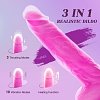 Tracy’s Dog JeliVoy Realistic Dildo 23.5cm, Remote Control, Thrusting & Heating Function, Rose