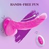 Tracy’s Dog JeliVoy Realistic Dildo 23.5cm, Remote Control, Thrusting & Heating Function, Rose