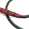 SMD Stallion, Leather Whip and Flogger, BDSM Μαστίγιο, Red / Black