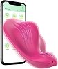 SMD Wearable Panty Thrill Vibrator, App-Controlled Portable Butterfly Vibrator for Couples, 9 Modes, IPX7 Waterproof, Purple
