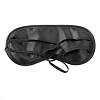 SMD Total Black, Satin Eye Mask, BDSM Mask, Black