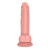 SMD New Stallion Midi Rocks, Realistic Liquid Silicone Dildo 17cm, Ρεαλιστικό Ομοιώμα Πέους με Όρχεις και Βεντούζα, Flesh
