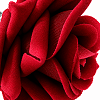 SMD Bloom Butt Plug with Rose, Πρωκτική Σφήνα με Τριαντάφυλλο, Silver / Red Rose