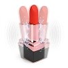 SMD Lipstick Stealthy Vibrator for Clitoral G-Spot & Anal Stimulation, Pocket Δονητής Κραγιόν με 10 Δονήσεις, Black/Red