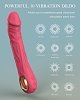 SMD Jumper-O, Realistic Vibrator Dildo 22,1cm Ρεαλιστικός Δονητής, Rose