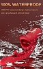 SMD Multitasker, Clitoral Licking, Flapping and G Spot Vibrator 3-in1, Διπλός Δονητής με 9 Vibrating Modes, Red