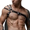 SMD Centurion, Strap Harness από Vegan Leather, Black