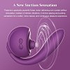 Tracy's Dog OG3 Clitoral Sucking Vibrator, Dual G-Spot & Clitoris Stimulation, 10 Vibration & Suction Modes, Purple