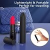 SMD Lipstick Vibrator for G spot, Clitoral & Anal stimulation, Ασύρματος με 10 επιλογές Δόνησης, Black
