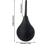 SMD Enema Bulb for Intestinal Cleansing 160ml, Internal Cleansing, Black