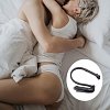 SMD Stud, Leather Whip and Flogger, BDSM Μαστίγιο 85cm, Black