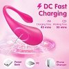 SMD Wavehead, App Controlled Vibrator for Couples, Ασύρματος Κλειτοριδικός Δονητής με Bluetooth για Ζευγάρια, Pink
