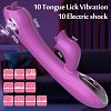 SMD Rebirth Rabbit Vibrator, 3-in-1 Sucking Swing & Licking Vibrator, Multiple Suction & Vibration Modes, Purple