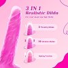Tracy’s Dog JeliVoy Realistic Dildo 21cm, Thrusting & Heating Function, Remote control, Rose