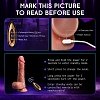 SMD Legend, Realistic Vibrator Dildo 22,5cm με Remote, Thrusting & Heating Function