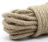 SMD Bow Tie 5m., Hemp Rope with Metal Tip, BDSM Tie Rope Cotton, Skin Color