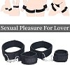 SMD Restrain me, Thigh And Wrist Cuffs, BDSM Σετ Δεσίματος Μηρού με Καρπό, Black