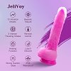 Tracy’s Dog JeliVoy Realistic Dildo 23.5cm, Remote Control, Thrusting & Heating Function, Rose