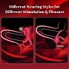 SMD Rose Ring, 2-in-1 Vibrating Cockring with Clitoral Stimulator, Δαχτυλίδι Πέους & Κλειτορίδας Δονούμενο Σιλικόνης, Pink