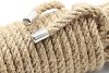 SMD Bow Tie 10m., Hemp Rope with Metal Tip, BDSM Tie Rope Cotton, Skin Color