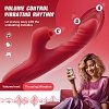 SMD Mephisto Clitoral Stimulation and G Spot Vibrator 2-in1 Realistic Vibrator Dildo 22,5cm με App, Thrusting & Licking Function