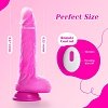 Tracy’s Dog JeliVoy Realistic Dildo 21cm, Thrusting & Heating Function, Remote control, Rose