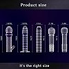 SMD Guardian X, Penis Sleeve With Ribbed Patterns Set of 5, Ανάγλυφες Θήκες Ενίσχυσης Πέους σε Διάφορα Σχήματα, Σετ 5 τμχ
