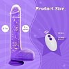 Tracy’s Dog JeliVoy Realistic Dildo 23.5cm με Remote, Λειτουργία Thrusting & Heating, Purple