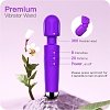 SMD Vibrator Wand, Ασύρματος Κλειτοριδικός δονητής, 20 Vibrations & 8 intensities, Purple