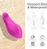 SMD Wearable Panty Thrill Vibrator, App-Controlled Portable Butterfly Vibrator for Couples, 9 Modes, IPX7 Waterproof, Purple