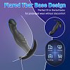 SMD Butt Plug Set For Couples Realistic Edition, Ρεαλιστική Πρωκτική Σφήνα από Σιλικόνη, Σετ των 3 (S / M / L ), Black