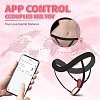SMD Dual Vibe, 2 in 1 App Controlled Wearable Clitoral Vibrator & Penis Ring Vibrator, 9 Vibration Modes, Red