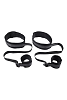 Sportsheets Sex And Mischief Brat Thigh And Wrist Cuffs, BDSM Star Δεσίματος Μηρού με Καρπό, Black