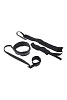 Sportsheets Sex And Mischief Brat Thigh And Wrist Cuffs, BDSM Star Δεσίματος Μηρού με Καρπό, Black