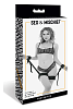 Sportsheets Sex And Mischief Brat Thigh And Wrist Cuffs, BDSM Star Δεσίματος Μηρού με Καρπό, Black